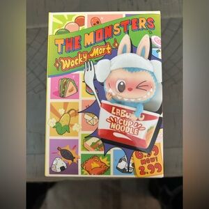 The Monsters Wacky Mart Labubu Cup Noodle Figure